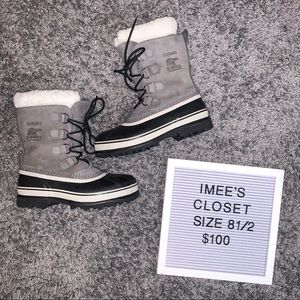 NWT Sorel Caribou Snow Boots